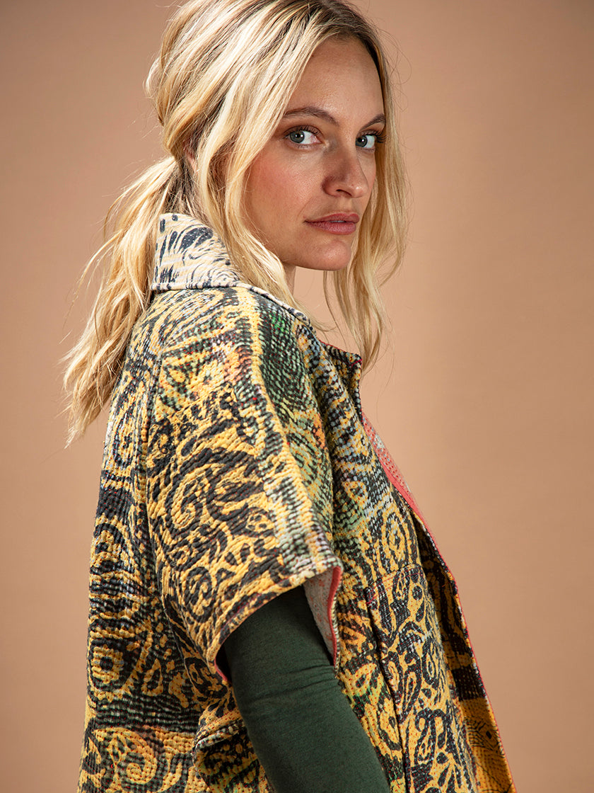 Veste «Kantha Reversible» de COFUR