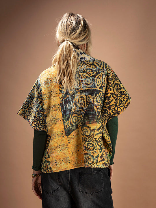 Jacke «Kantha Reversible» von COFUR