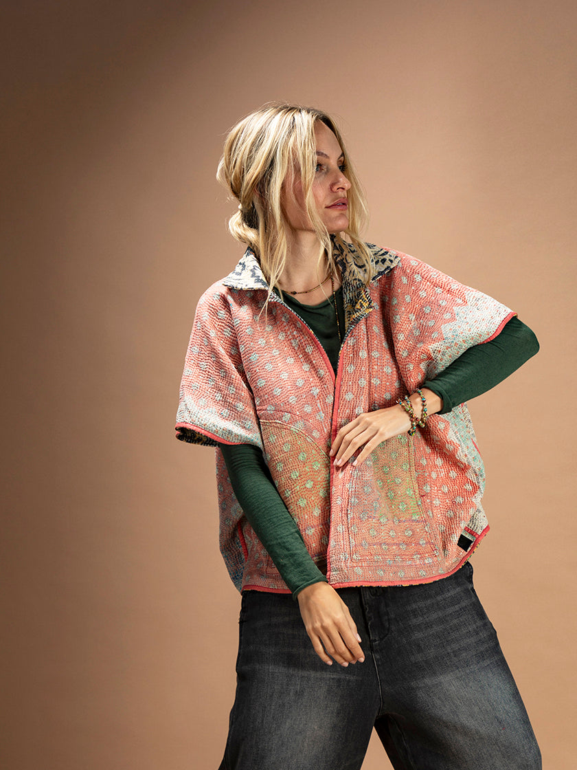 Veste «Kantha Reversible» de COFUR