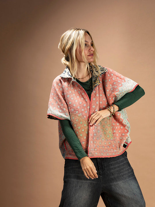 Veste «Kantha Reversible» de COFUR