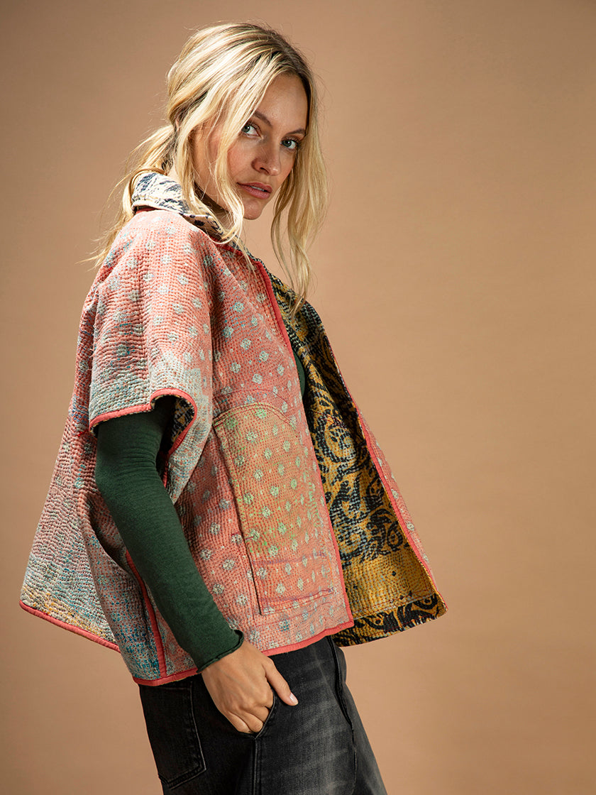 Veste «Kantha Reversible» de COFUR
