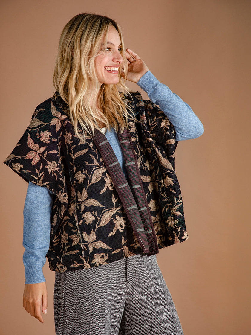 Jacke «Kantha Reversible» von COFUR