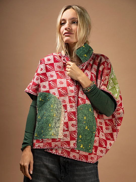 Jacke «Kantha Reversible» von COFUR