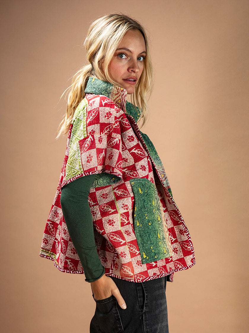 Jacke «Kantha Reversible» von COFUR