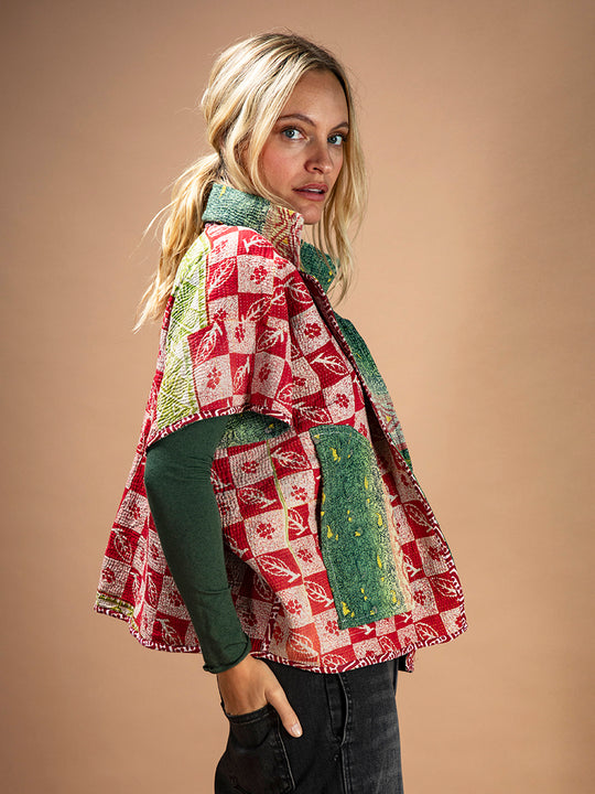 Jacke «Kantha Reversible» von COFUR