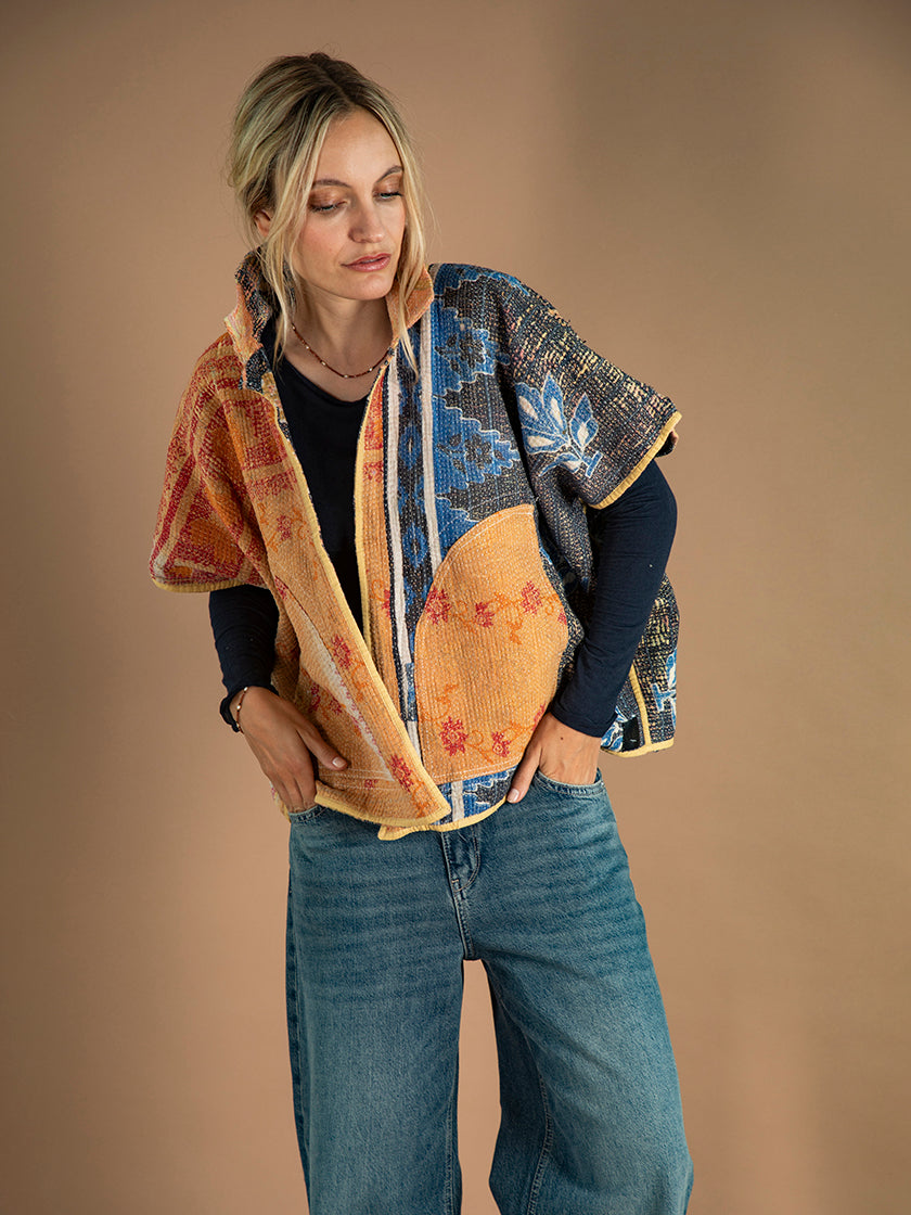 Jacke «Kantha Reversible» von COFUR