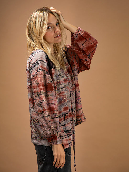 Seidenbluse «Jaipur» von COFUR