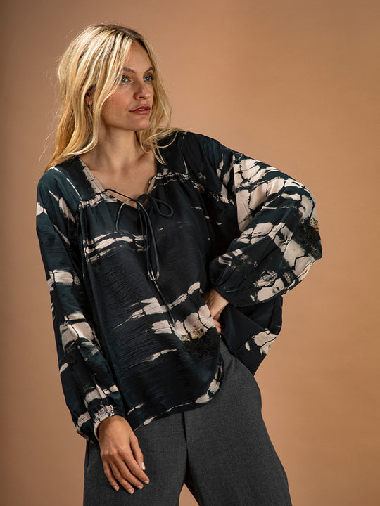 Seidenbluse «Jaipur» von COFUR