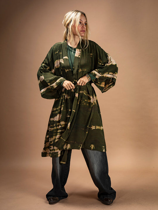 Seidenkimono «Dubai long» von COFUR