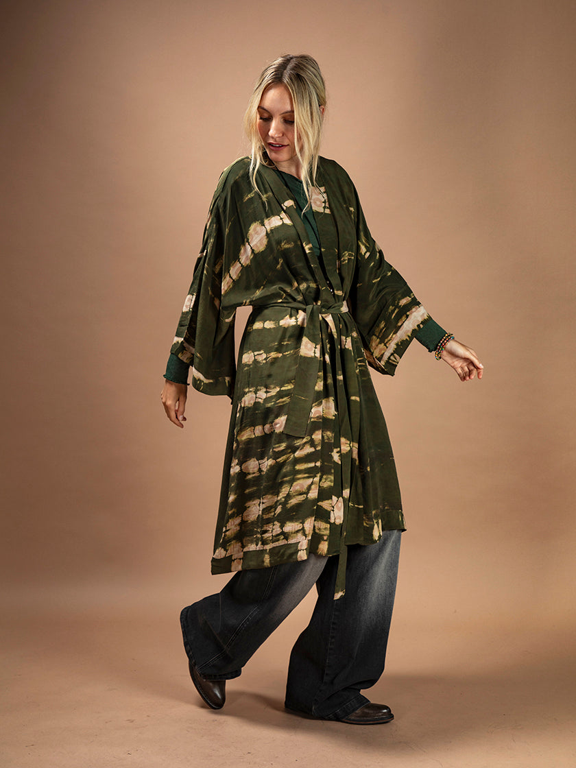 Seidenkimono «Dubai long» von COFUR