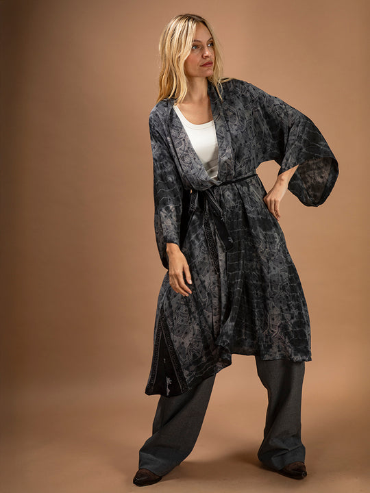 Seidenkimono «Dubai long» von COFUR