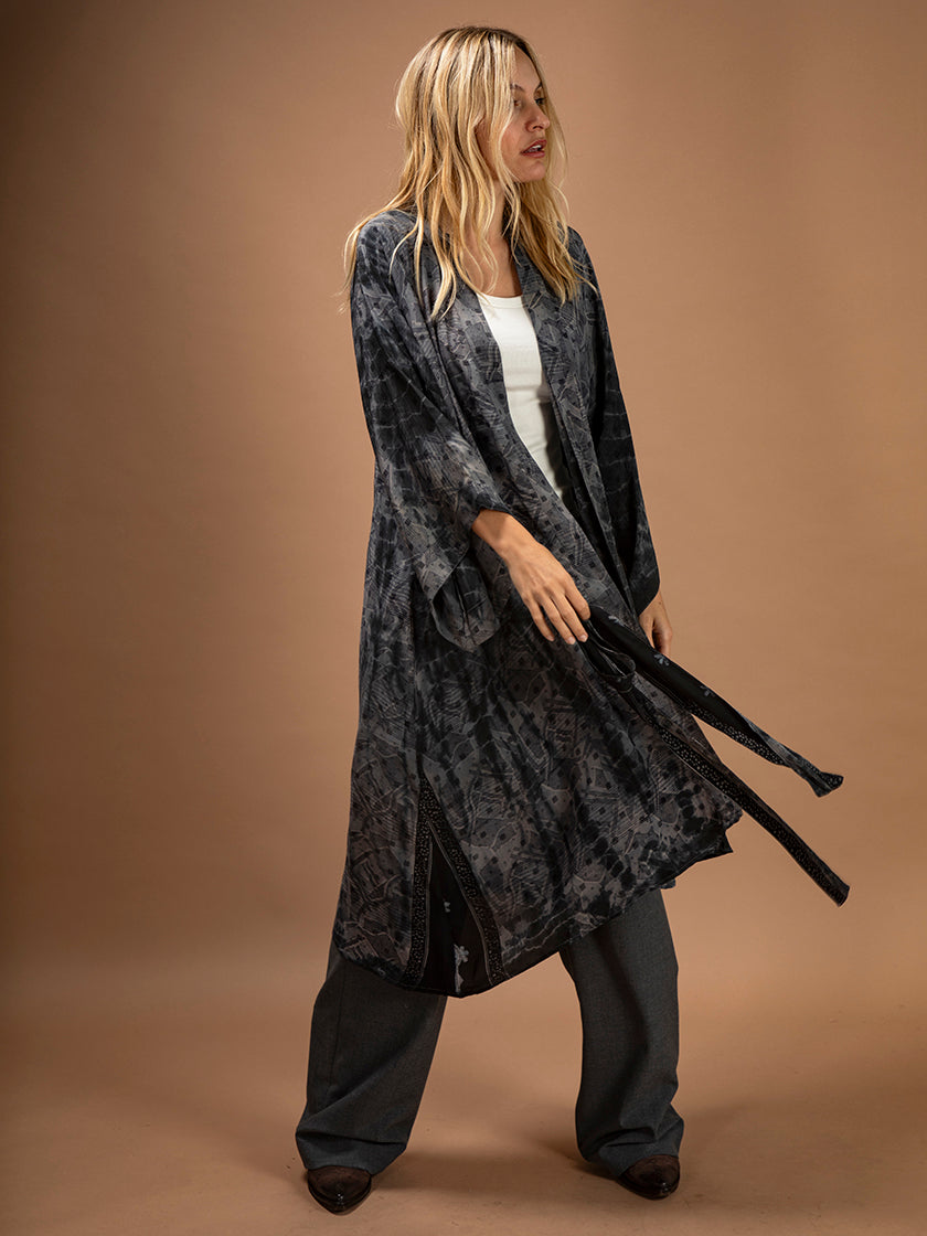 Seidenkimono «Dubai long» von COFUR