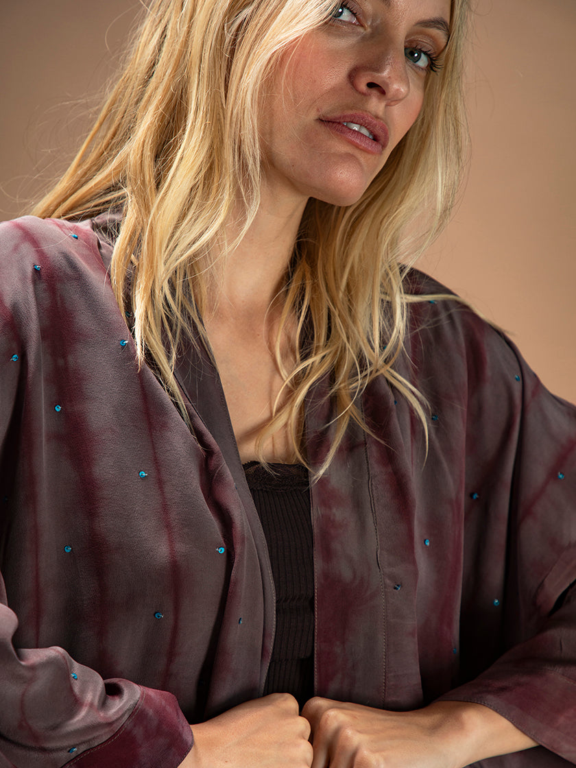 Seidenkimono «Dubai long» von COFUR