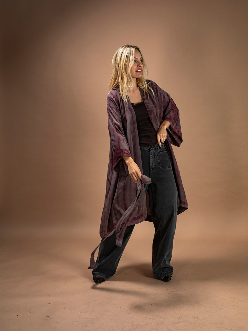 Seidenkimono «Dubai long» von COFUR