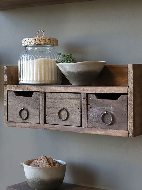 Regal mit 3 Schubladen