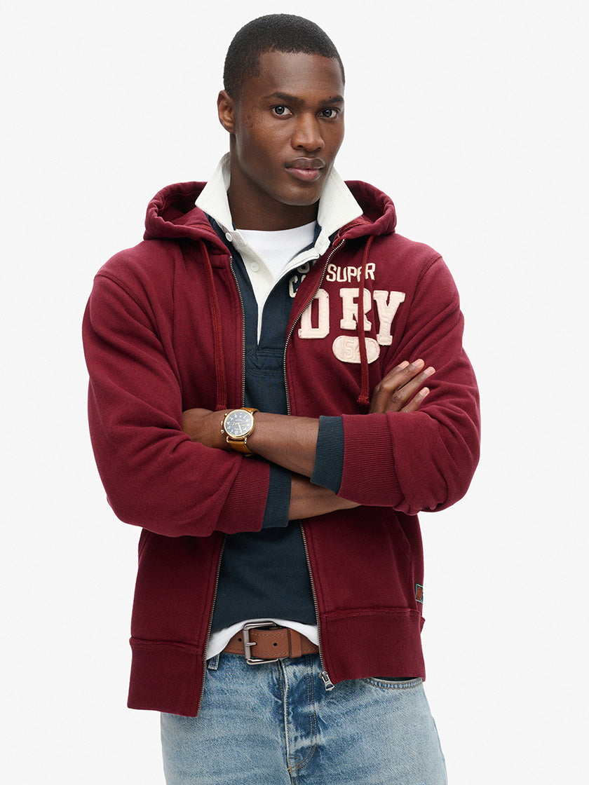 Sweatjacke «Vintage Athletic» von SUPERDRY