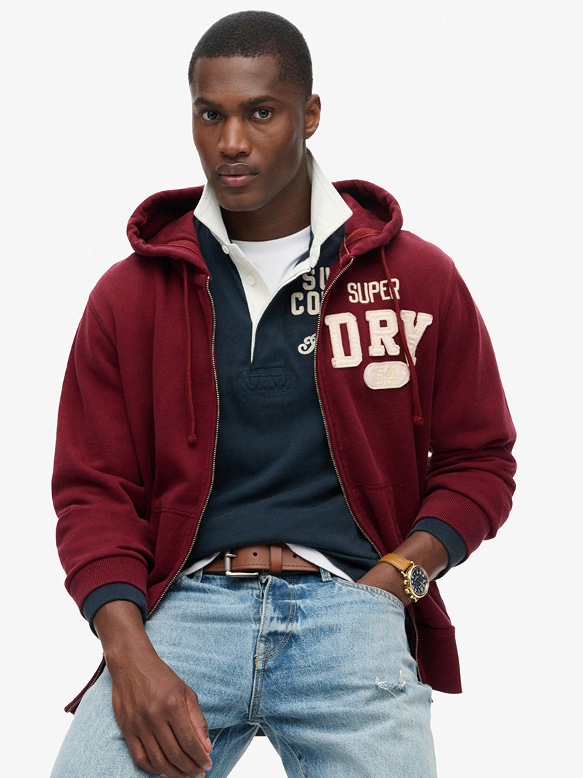 Sweatjacke «Vintage Athletic» von SUPERDRY