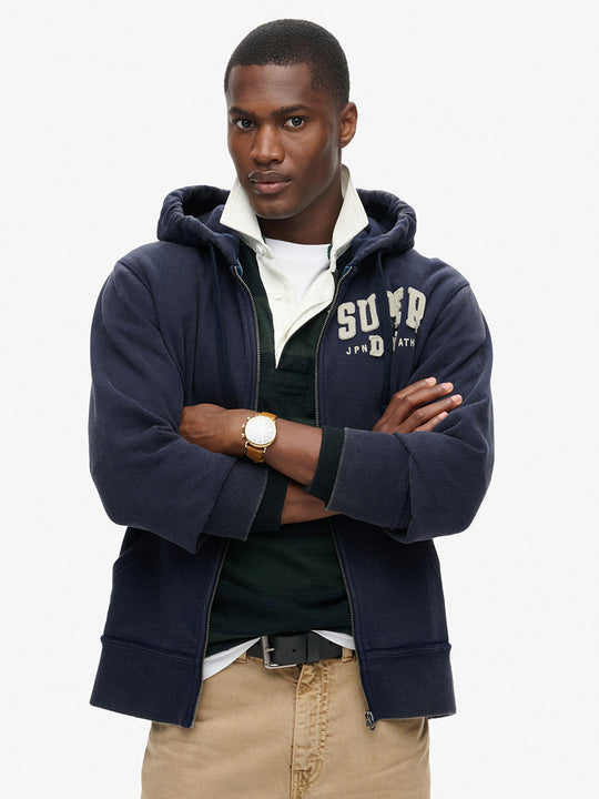 Sweatjacke «Vintage Athletic» von SUPERDRY