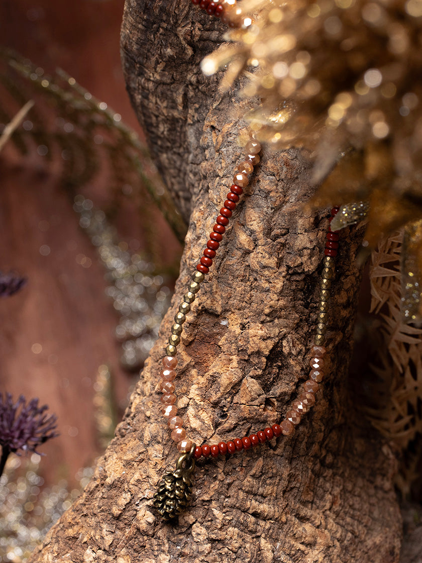 Armband «Arven rot» von CORAZON