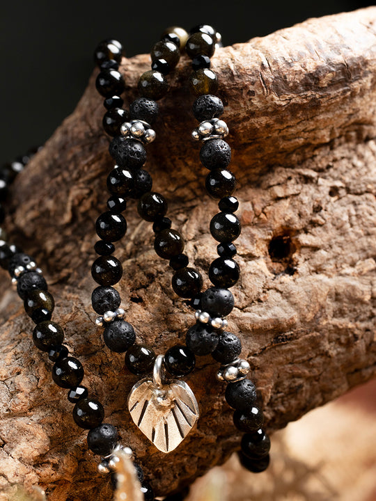 Armband «Blackflower» von CORAZON