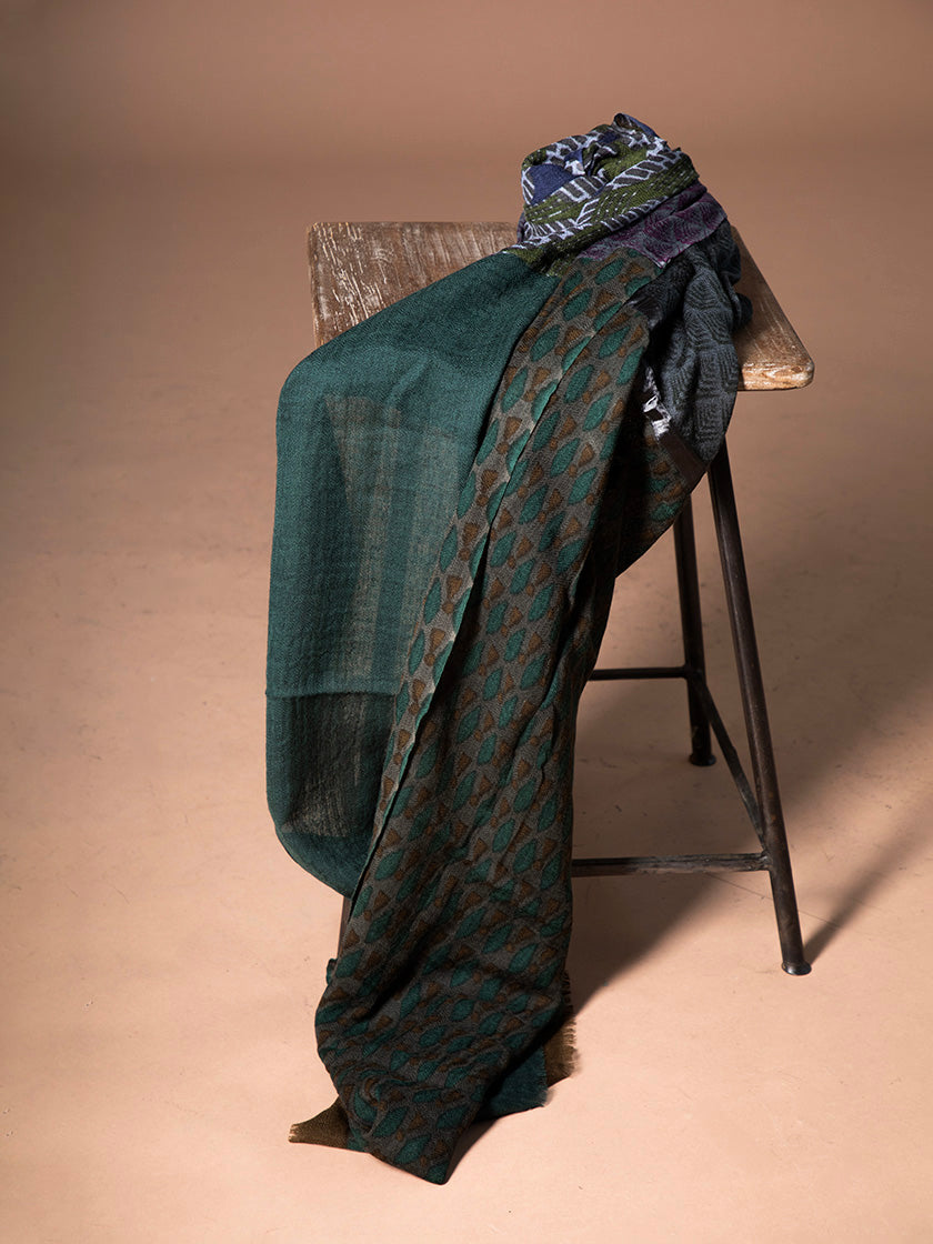 Wollschal «Quadtrato» von AHMADDY