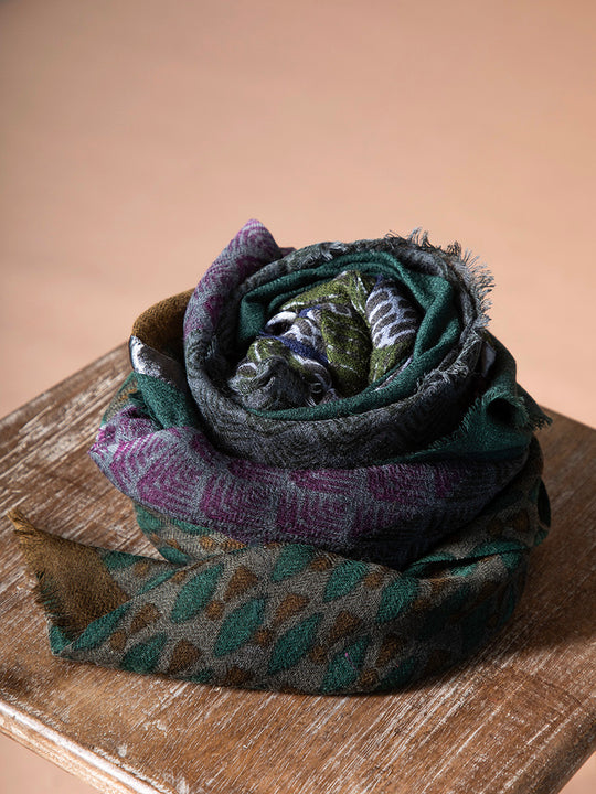 Wollschal «Quadtrato» von AHMADDY