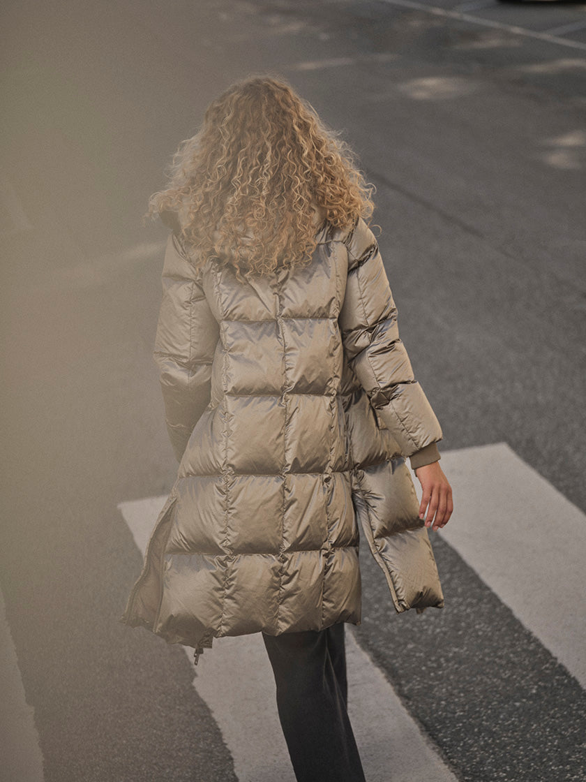 Daunenmantel «Nova Metallic» von MOS MOSH