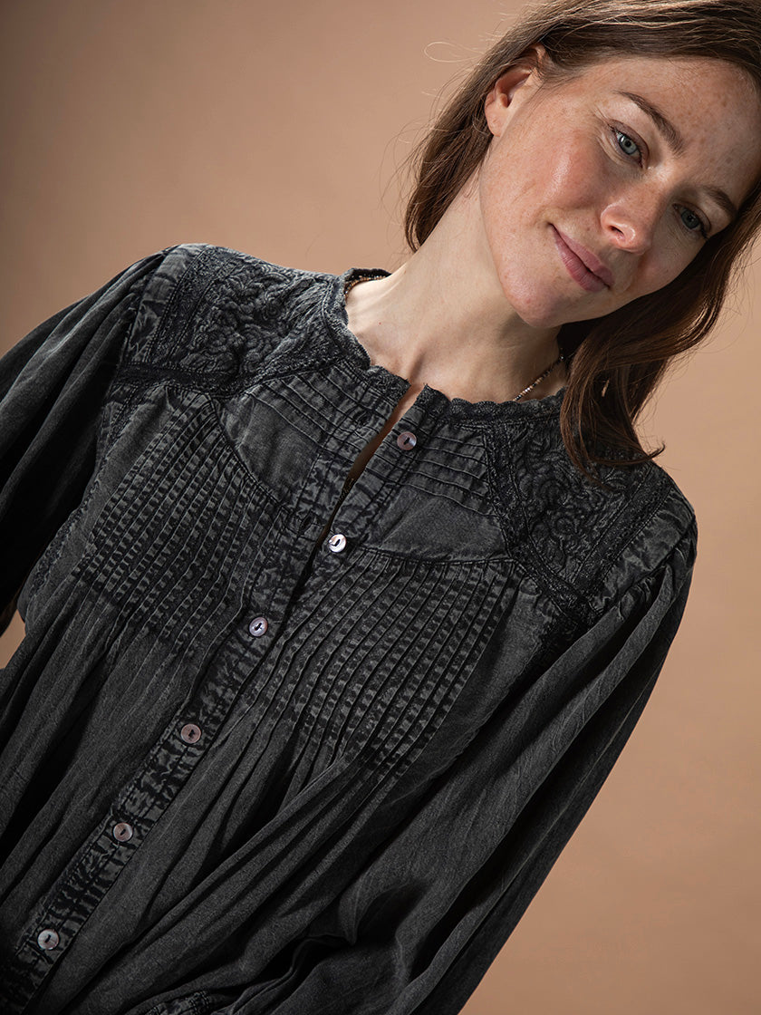 Bluse «Carmen» von MAISON HOTEL