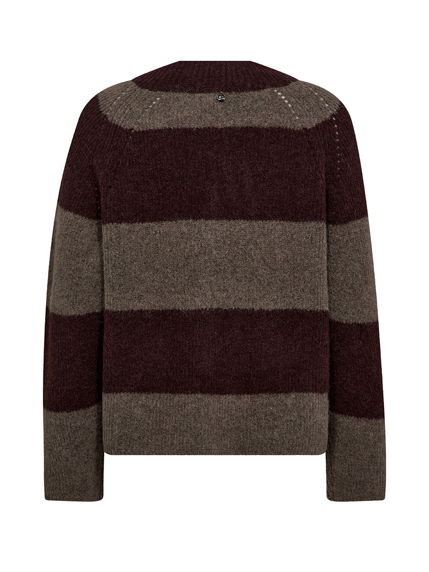 Strickpullover «Taci V Knit» von MOS MOSH
