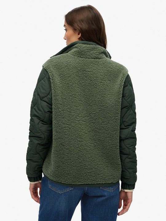 Jacke «Fleece Hybrid» von SUPERDRY