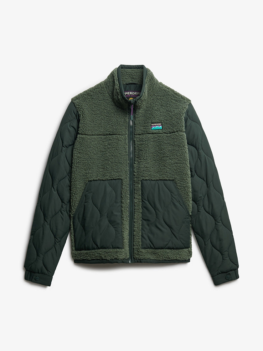 Jacke «Fleece Hybrid» von SUPERDRY