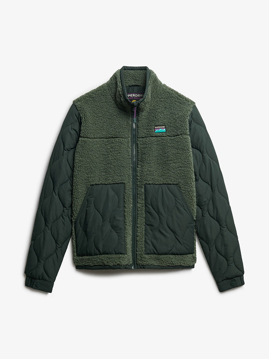Jacke «Fleece Hybrid» von SUPERDRY