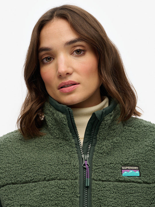 Jacke «Fleece Hybrid» von SUPERDRY