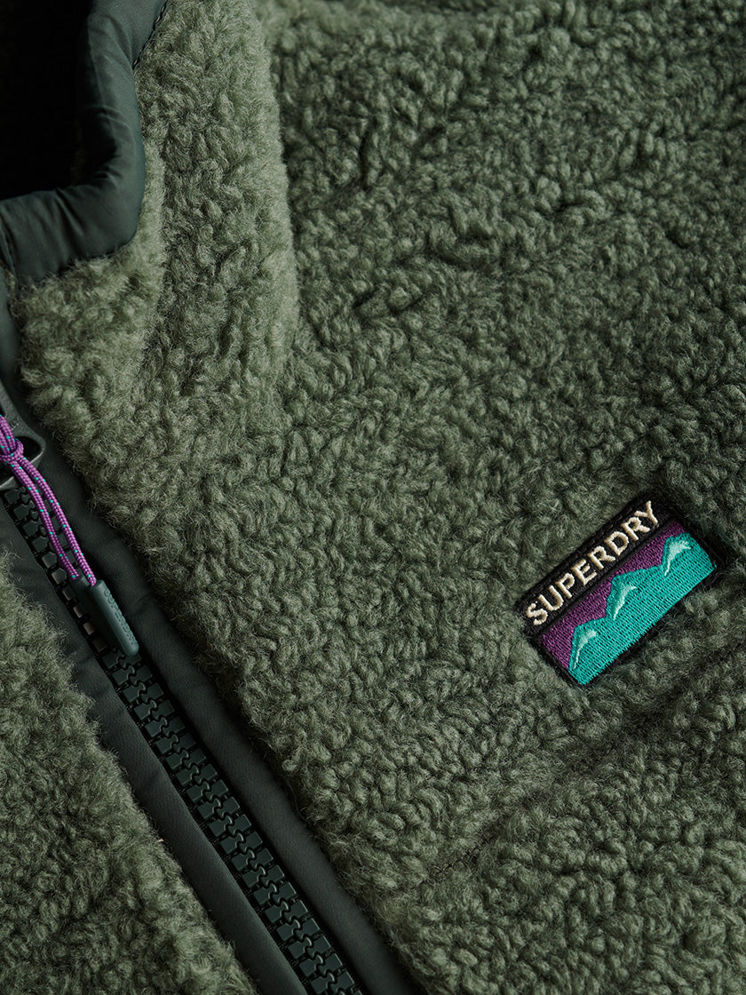 Jacke «Fleece Hybrid» von SUPERDRY