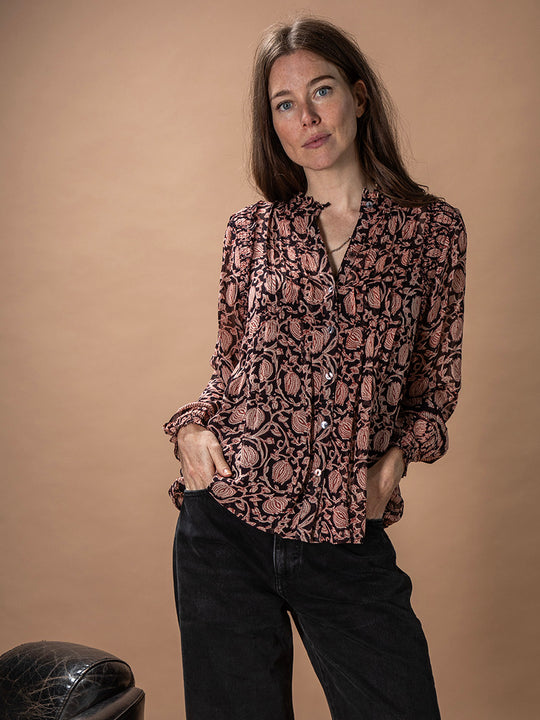 Bluse «Mia» von MAISON HOTEL