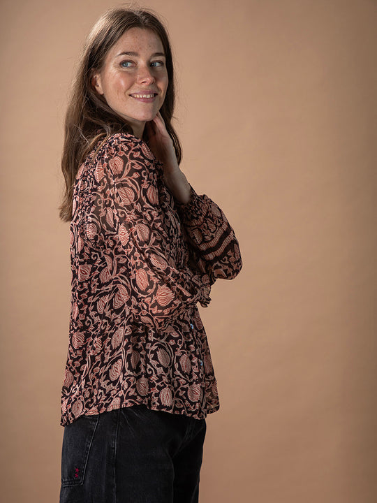 Bluse «Mia» von MAISON HOTEL