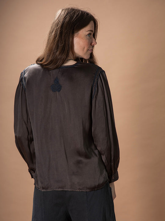 Bluse «Clotilde» von MAISON HOTEL