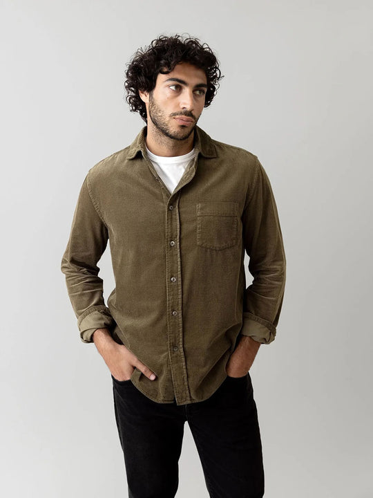 Hemd «Alden Corduroy» von MOS MOSH