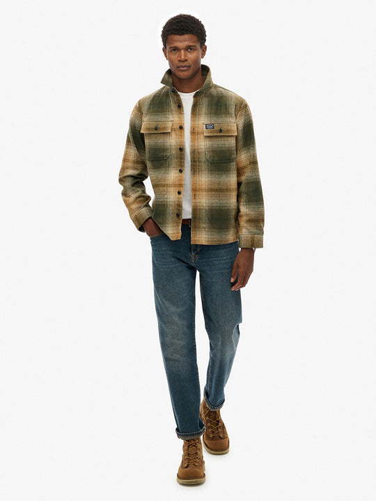 Overshirt «Wool Miller» von SUPERDRY