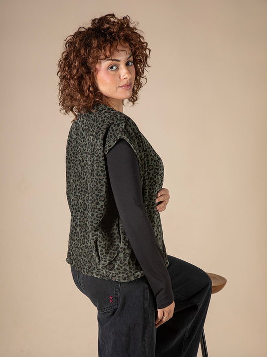 Weste Leopard
