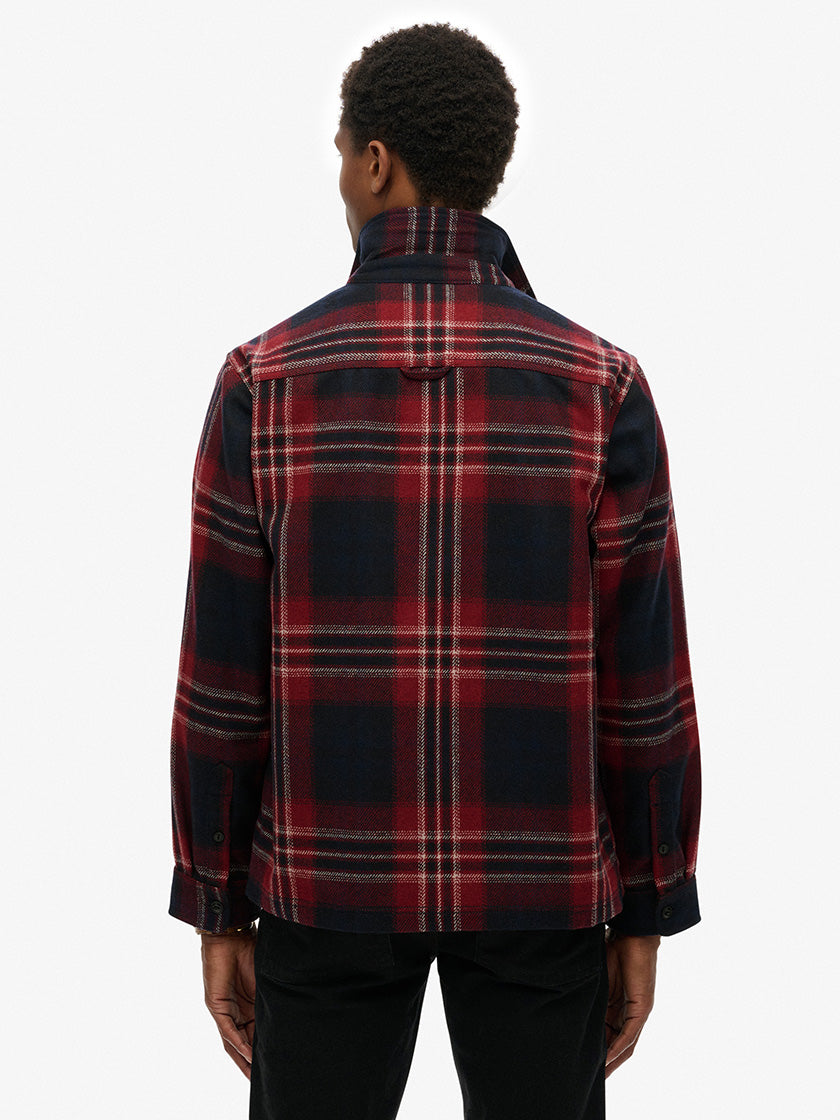 Overshirt «Wool Miller Zip» von SUPERDRY