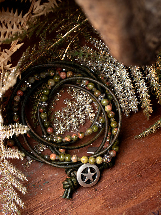 Bracelet «Judith vert» de CORAZON