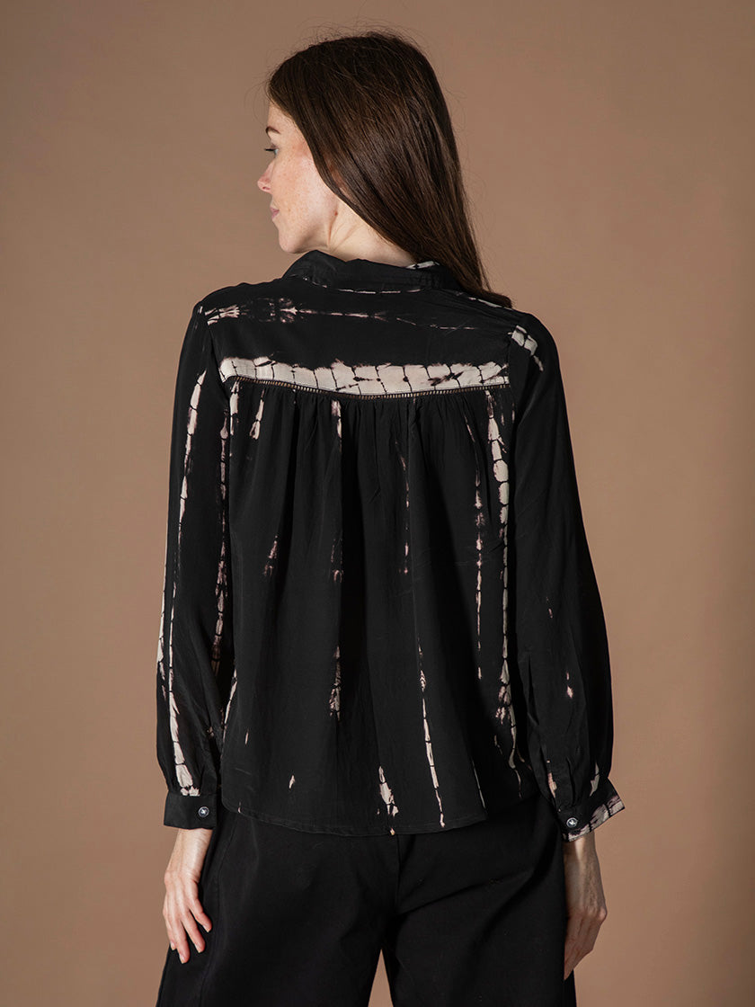 Chemisier en soie «Coco» de COFUR