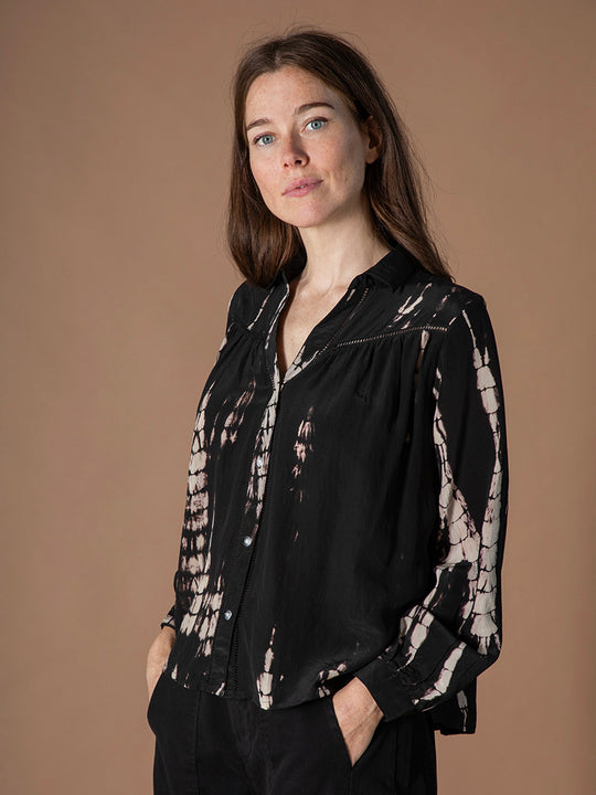 Seidenbluse «Coco» von COFUR