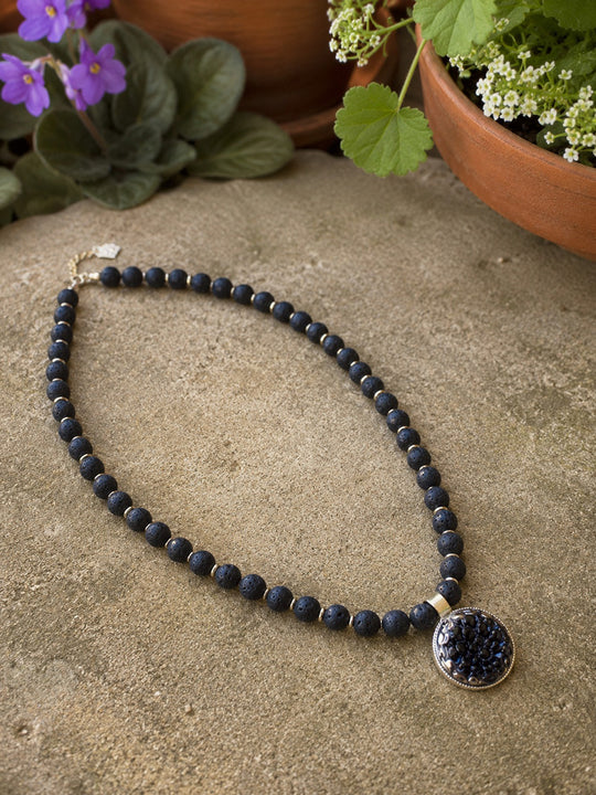 Collier « Chrysanthem gold » de CORAZON