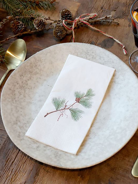 Servietten mit Weihnachtsmotiv