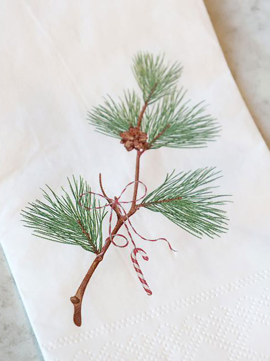 Servietten mit Weihnachtsmotiv