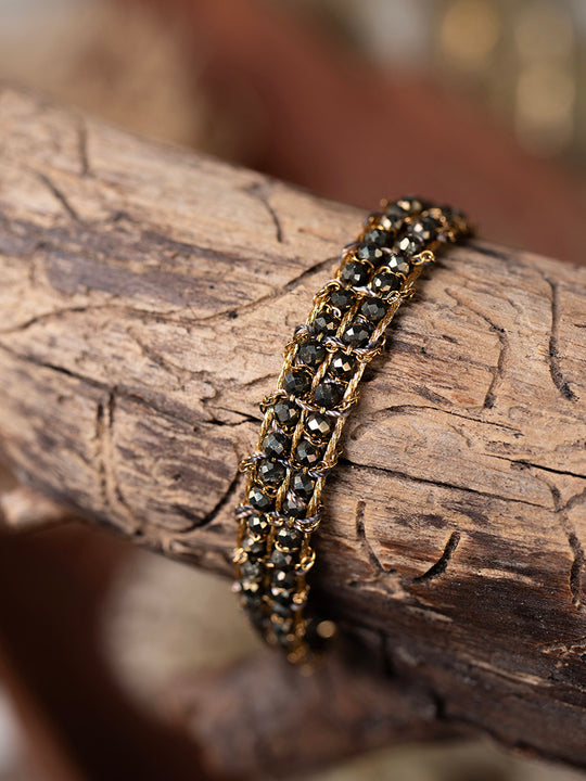 Armband «Art pyrit gold» von CORAZON