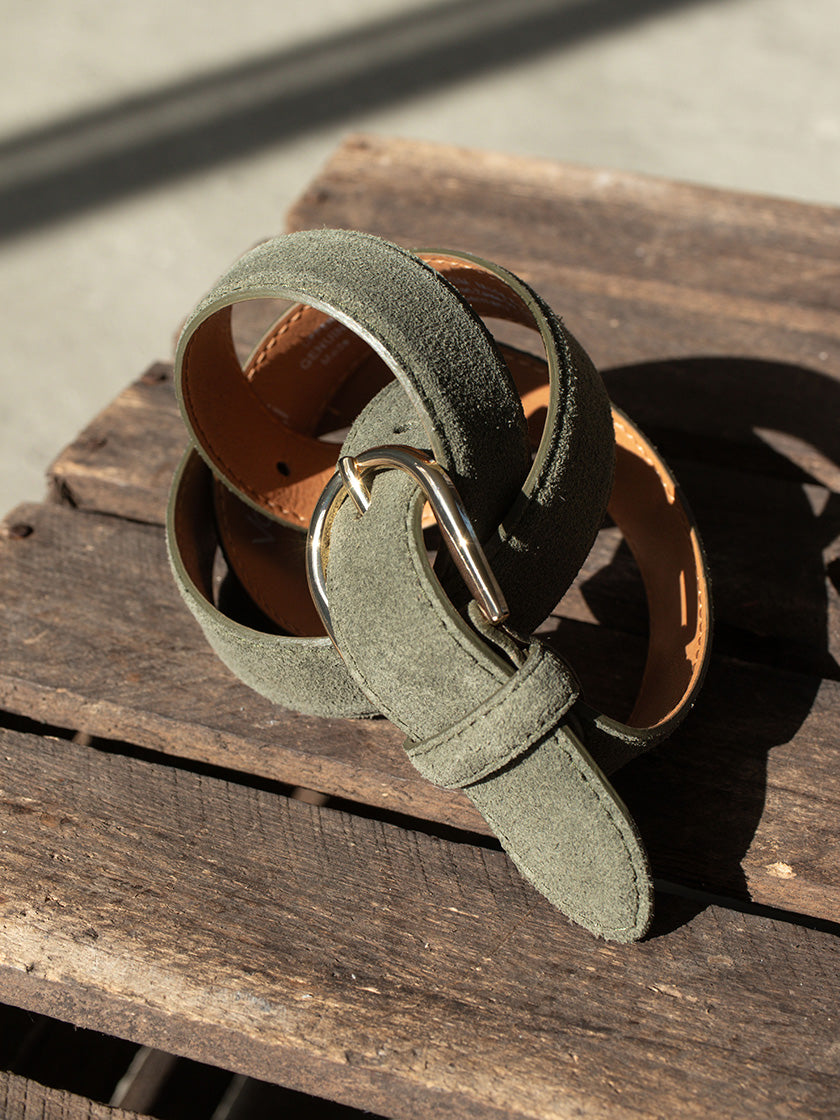 Ledergürtel «Velour» von VANZETTI