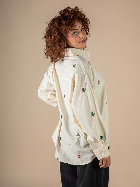 Bluse «Enzian» von SENS UNIQ